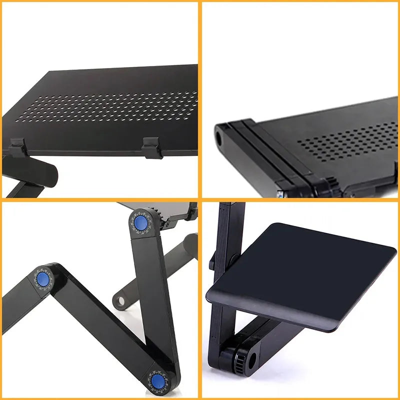 Adjustable Laptop Stand Multifunctional Folding Portable Notebook Computer Table Lapdesk for Sofa TV Bed PC Desk Stand New - Premium  from Lizard Vigilante - Just $41.99! Shop now at Lizard Vigilante