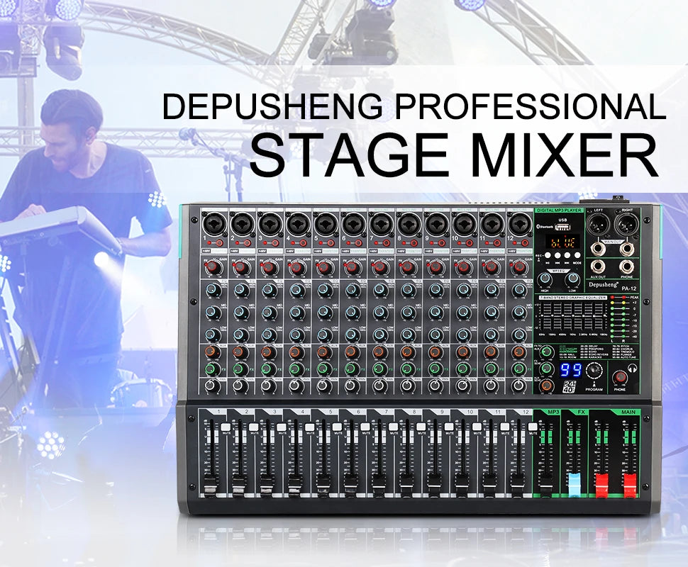 SoundSlayer PA12 | 12-Channel Chaos Console For Metal Gods & Midnight Gigs