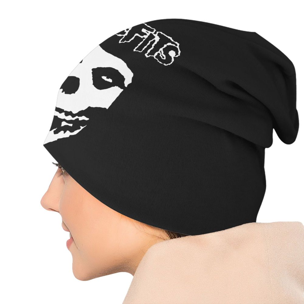 Misfits Horror Punk Rock Knit Beanie – Unisex Winter Skull Cap for Men & Women - Premium beanie from dsers - Just $19.99! Shop now at Lizard Vigilante