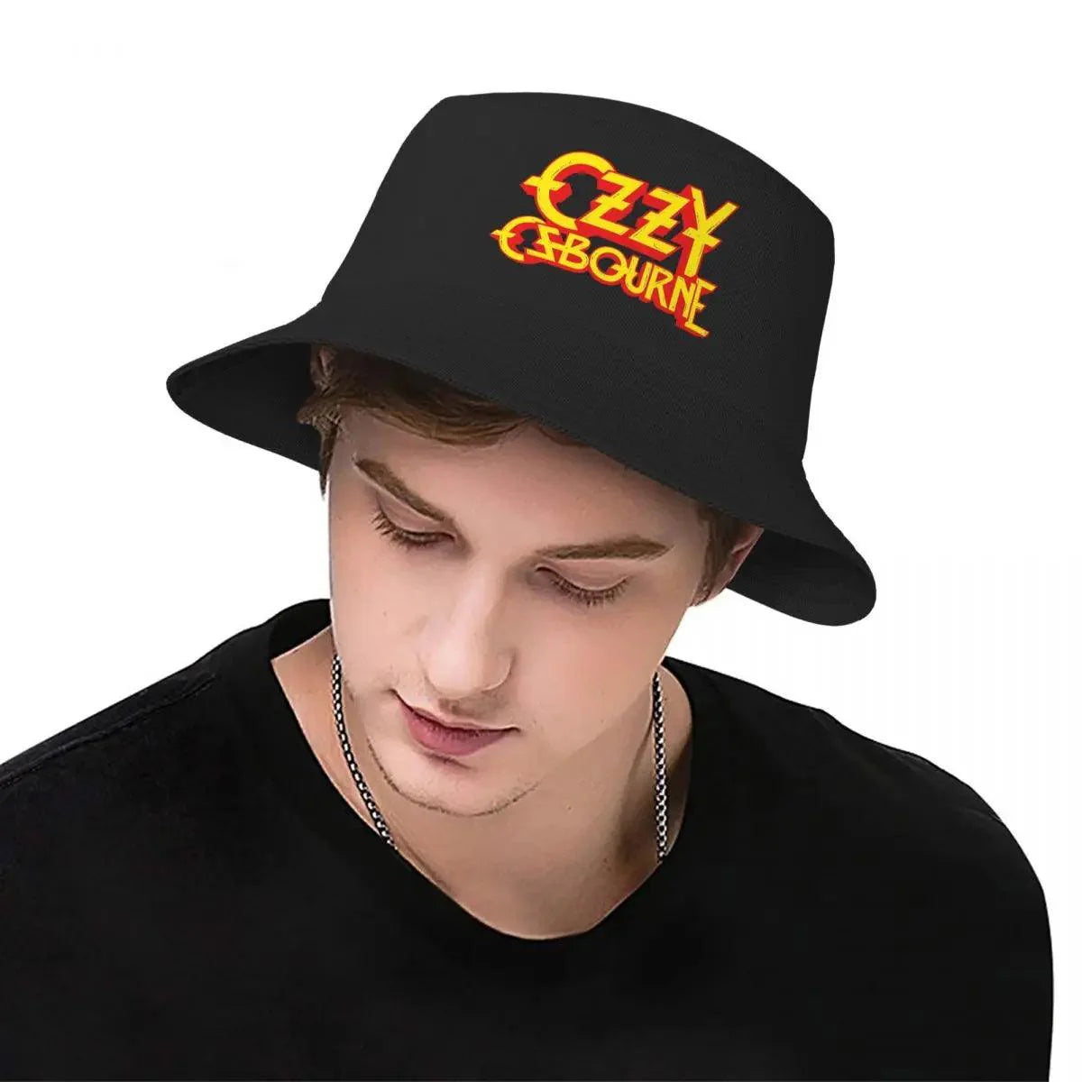 Ozzy Osbourne Bucket Hat | Heavy Metal Sun Hat - Premium bucket hat from Lizard Vigilante - Just $23.88! Shop now at Lizard Vigilante