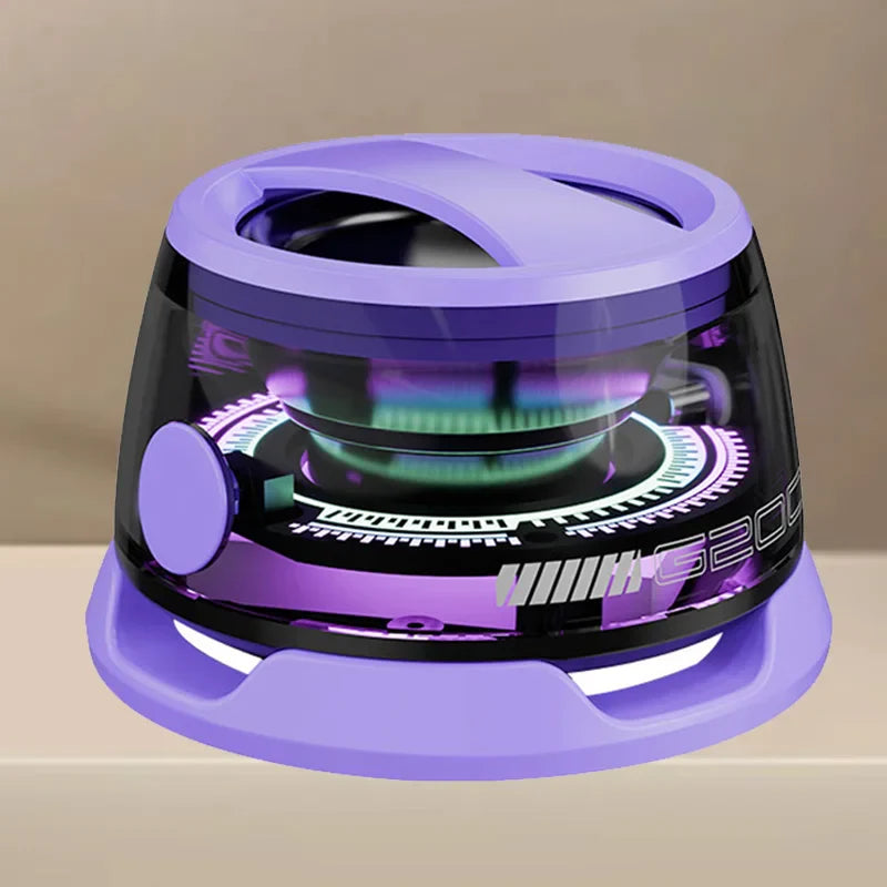 Multifunctional Bluetooth 5.3 Speaker Mini Speaker Portable Magnetic Speaker with RGB Color Light and Phone Holder for ios 2025