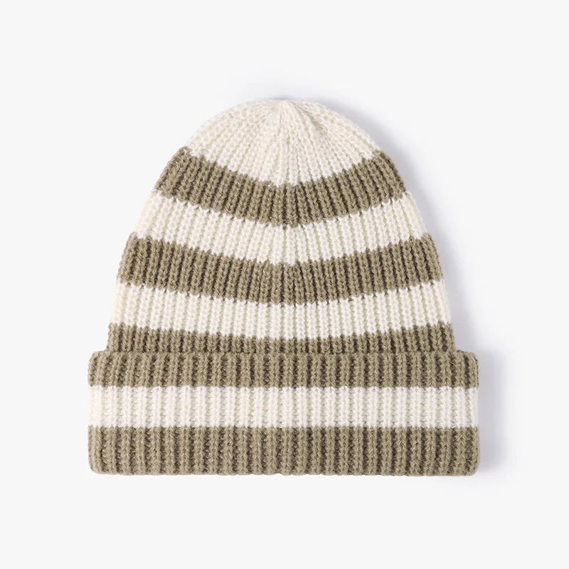 Frostline Riot Striped Vintage Beanie