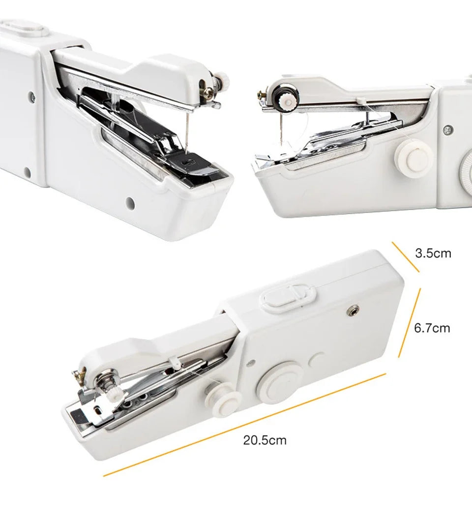 Lizard Vigilante Handheld Mini Sewing Machine – Portable Manual Stitcher for Quick Repairs, Travel & DIY Needlework - Premium sewing machine from dsers - Just $22.22! Shop now at Lizard Vigilante