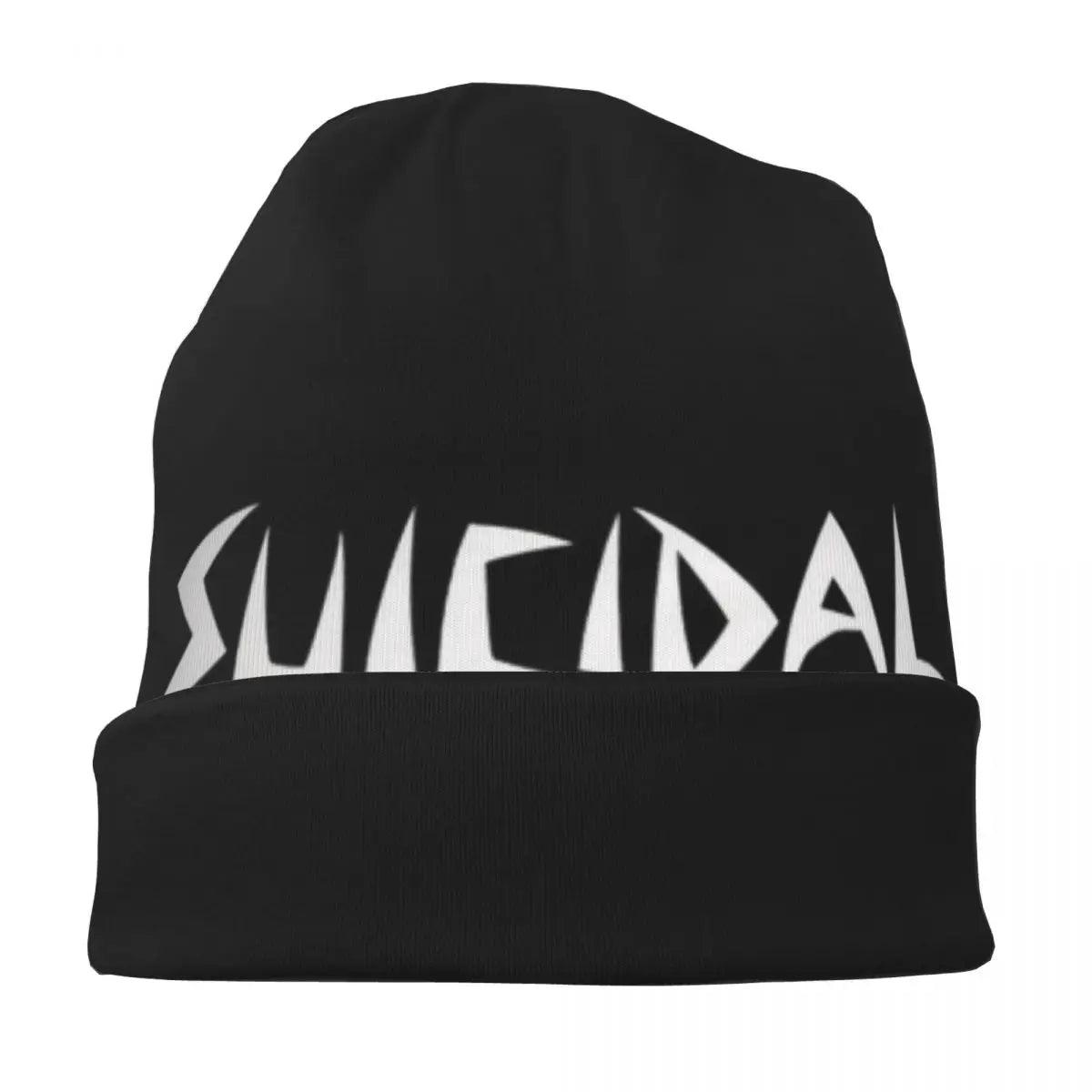 Black Rock Cap Suicidal Tendencies Metal Hip Hop Men Women Street Skullies Beanies Hats Spring Warm Multifunction Bonnet Hat - Premium hat from Lizard Vigilante - Just $18.99! Shop now at Lizard Vigilante