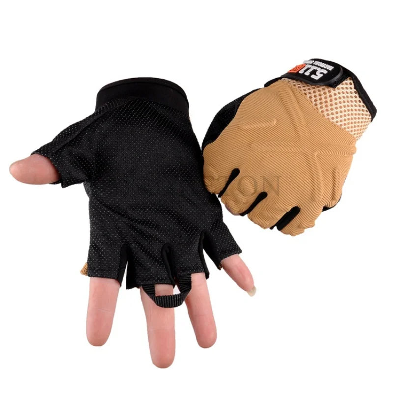 LUXXETON Tactical Gloves - Unisex Anti-Skid Combat Fighting Outdoor Sports Finger Mittens - Premium gloves from Lizard Vigilante - Just $17.88! Shop now at Lizard Vigilante