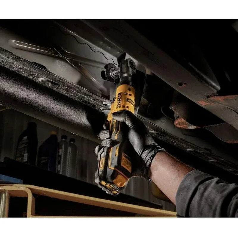 DeWalt DCF503 Right-Angle Riot — 12V Brushless Compact Ratchet of Destruction