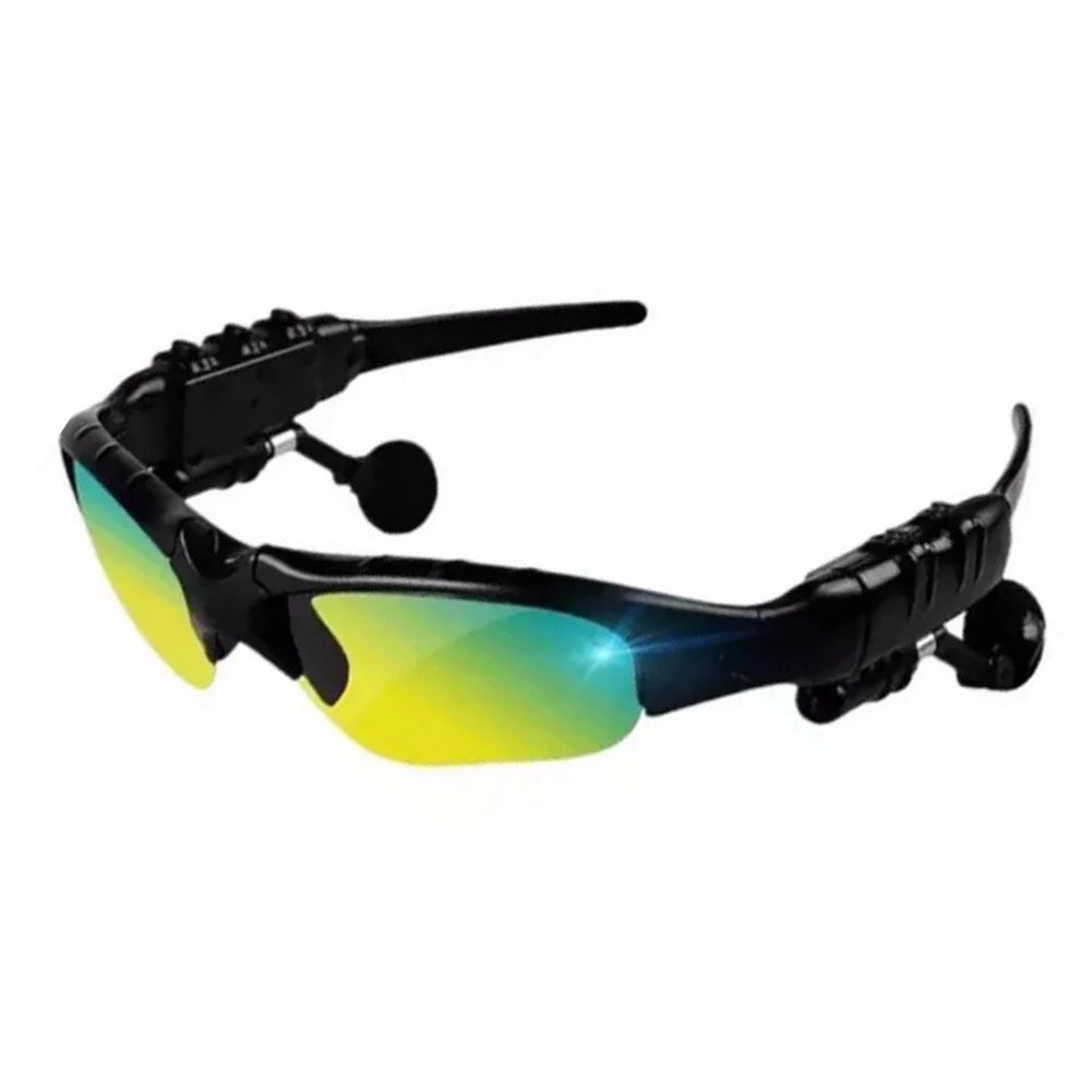5.0 Smart Bluetooth Audio Glasses Outdoor Sports Cycling Surround Sound Headphones Listen To Music Call Polarized Sunglasses - Lizard Vigilante