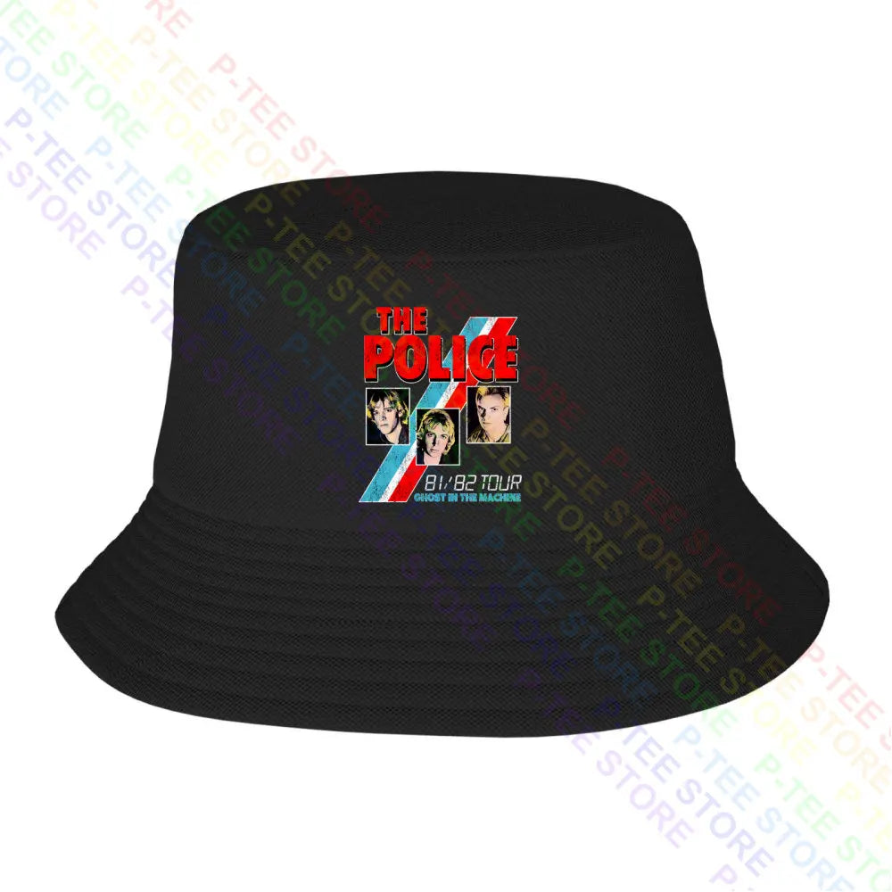 Sting & The Police Ghost In The Machine Tour '81-'82 Retro Baseball Cap | Unisex Snapback, Knitted Bucket Hat & More - Premium baseball cap from Lizard Vigilante - Just $23.88! Shop now at Lizard Vigilante