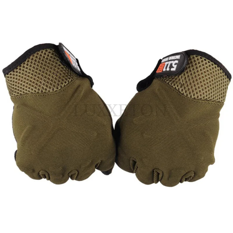 LUXXETON Tactical Gloves - Unisex Anti-Skid Combat Fighting Outdoor Sports Finger Mittens - Premium gloves from Lizard Vigilante - Just $17.88! Shop now at Lizard Vigilante