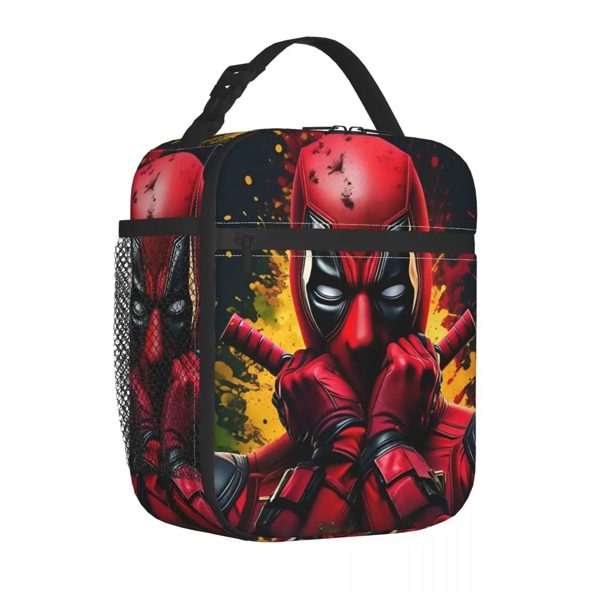 Deadpool Film-Inspired Insulated Lunch Bag – High-Capacity Thermal Tote for Men, Women, College, and Picnics - Premium bag from Lizard Vigilante - Just $23.88! Shop now at Lizard Vigilante