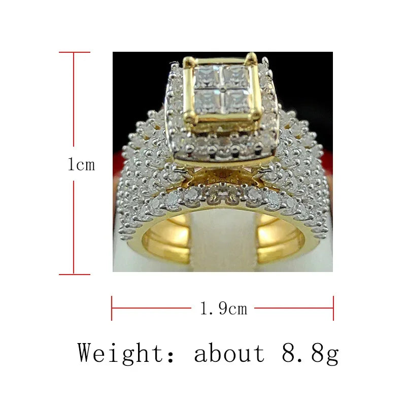 Milangirl Punk Full Zircon Puffed Marine Micro Paved Stone Rings for Men – Iced Out Geometry Hip Hop Jewelry, Unisex Fashion Ring - Premium ring from Lizard Vigilante - Just $38.88! Shop now at Lizard Vigilante