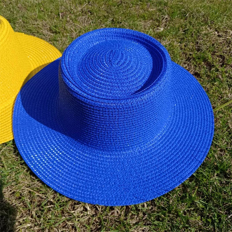 Lizard Vigilante Candy Straw Sun Hat – adjustable raffia summer hat for outlaw beach days & street-side shade