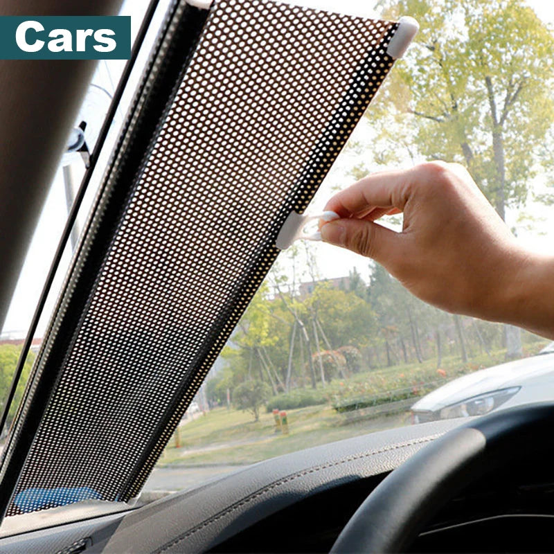 Universal Roller Blinds Suction Cup Sunshade Nail-free Blackout Curtain Car Bedroom Kitchen Office Window Sun-shading Curtains - Premium  from Lizard Vigilante - Just $5.99! Shop now at Lizard Vigilante