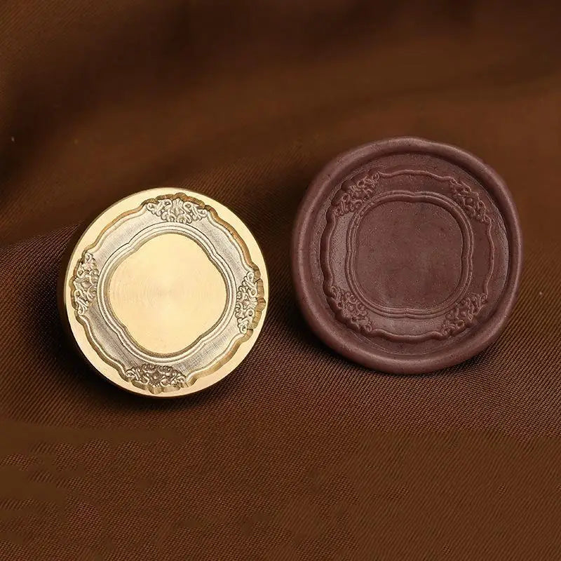 Photo Frame Series Sealing Wax Stamp Head Fire Paint Seal Wax Stamp Heads For DIY Scrapbooking Envelope Wedding Party Invitation