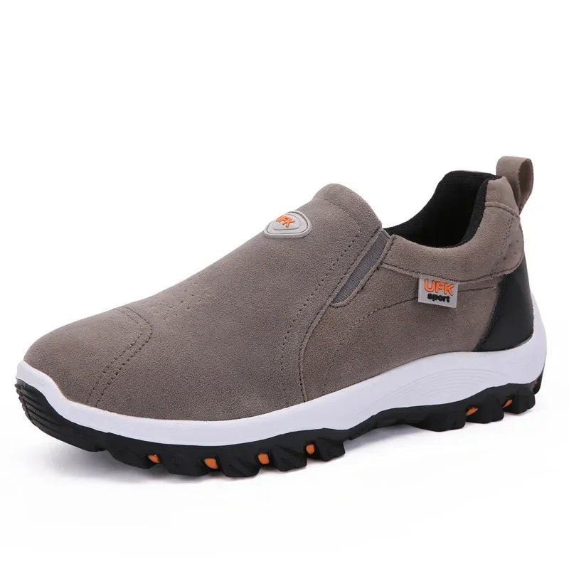 Men’s Outdoor Hiking Shoes – Lightweight & Non-Slip Casual Sneakers for Hiking, Camping, and Running - Premium sneakers from Lizard Vigilante - Just $40.88! Shop now at Lizard Vigilante