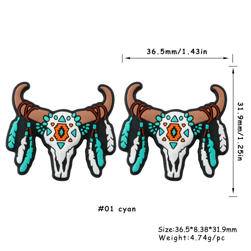 Kovict 5/10Pcs New Focal Silicone Beads Easter Series Bead For Jewelry Making DIY  KeyChain Bracelet Necklace Pen Accessories