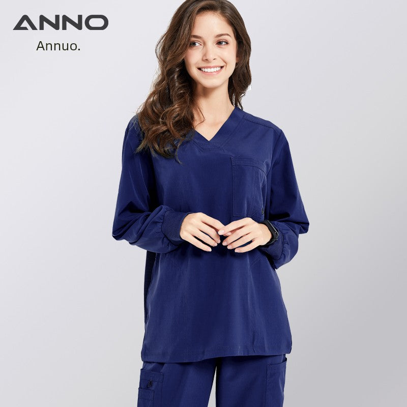 Anno Smooth Nurse Uniform for Men and Women | Comfortable Polyester & Spandex Scrub Set | Unisex Medical Uniform - Premium scrubs from Lizard Vigilante - Just $68.88! Shop now at Lizard Vigilante