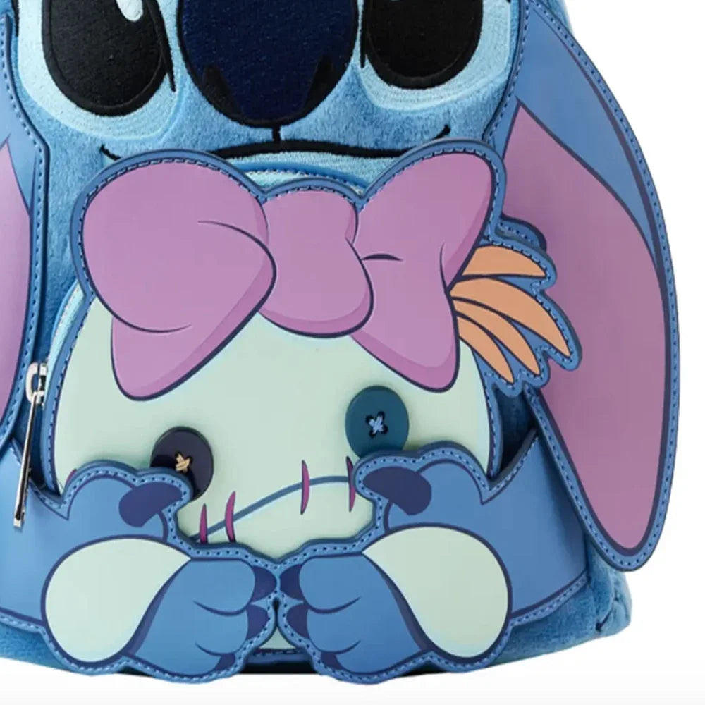 Loungefly Stitch and Scrump Buddy Mini Backpack for Adults and Kids