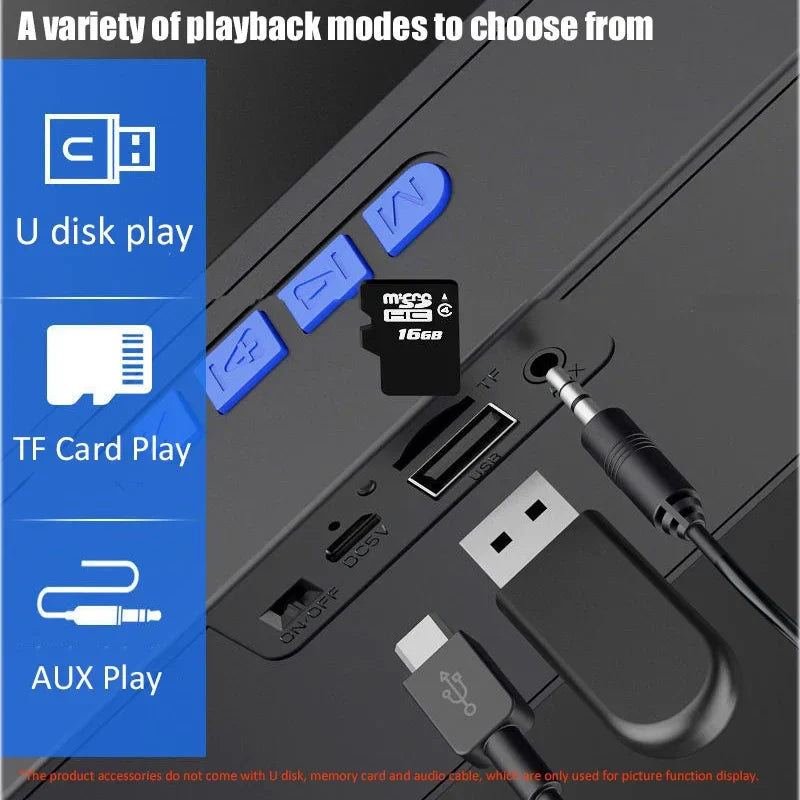 Bluetooth S18 Wireless Creative Smart Speaker Mobile Phone Audio Computer Subwoofer Outdoor Convenient Radio