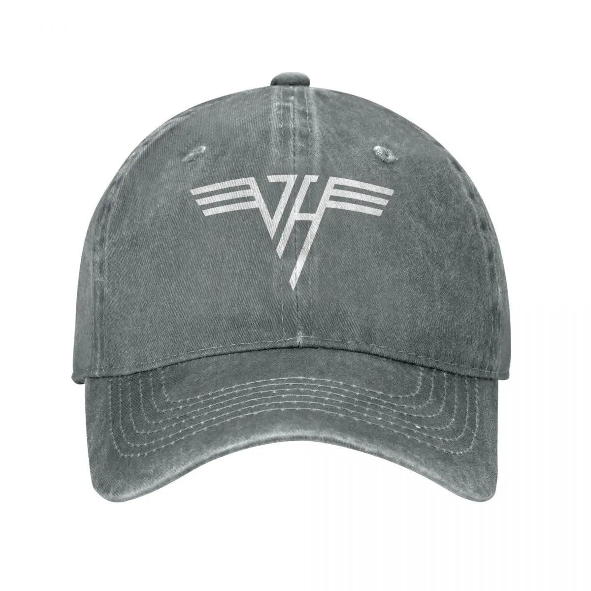 Van Halen Iconic Logo Trucker Snapback – Rock-On Sun Protection Baseball Cap for Unisex Teens, Adjustable Hat for Casual Days and Legendary Gifting - Premium hat from dsers - Just $13.99! Shop now at Lizard Vigilante