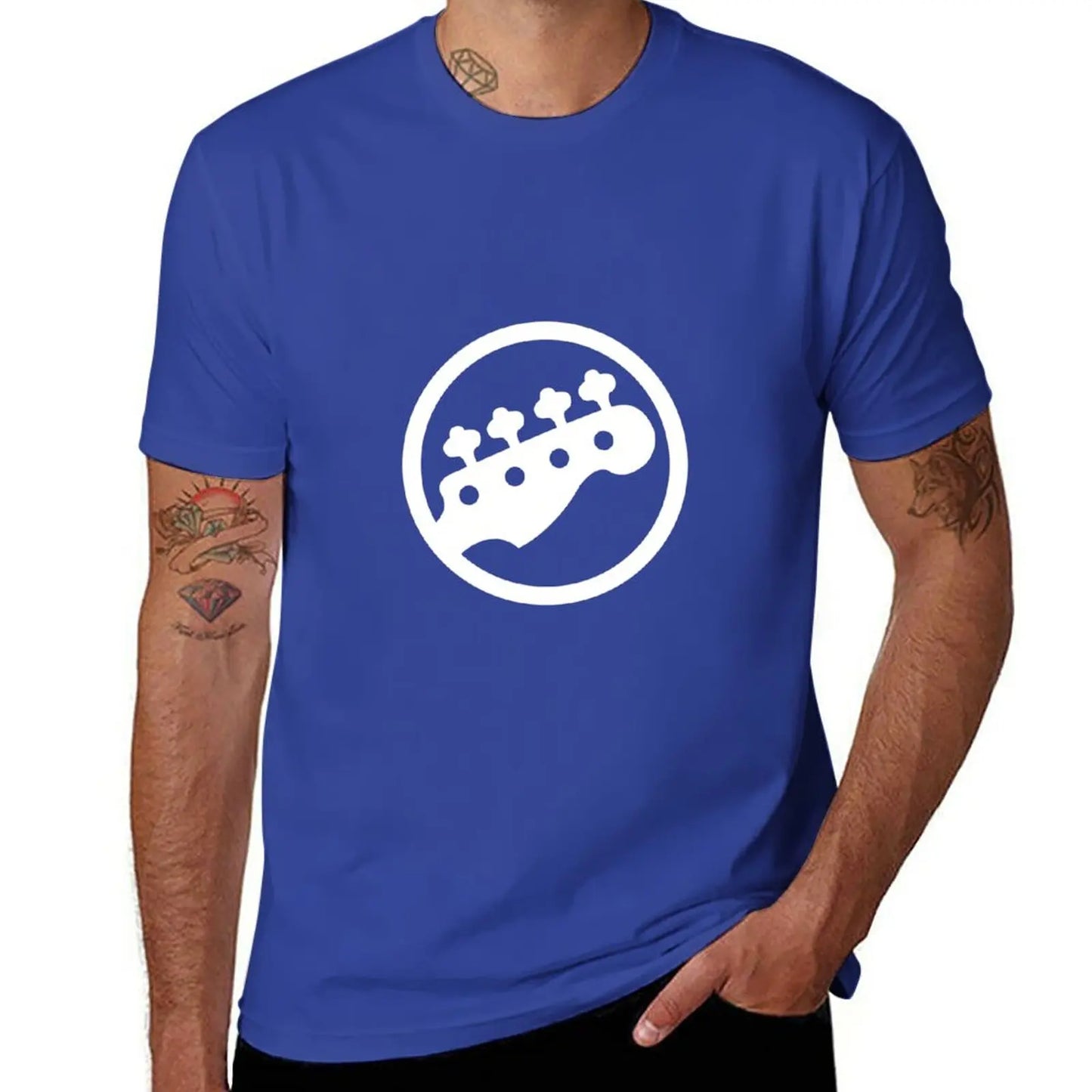 Bass Guitar T-Shirt Bassist Clothing Summer Tops animal print shirt for boys funny t shirts for men - Premium tshirt from Lizard Vigilante - Just $21.99! Shop now at Lizard Vigilante