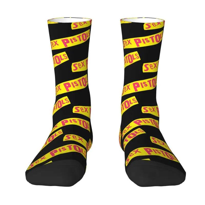 3D Pistols Punk Rock Socks for Head-to-Toe Rebellion - Premium socks from Lizard Vigilante - Just $17.99! Shop now at Lizard Vigilante