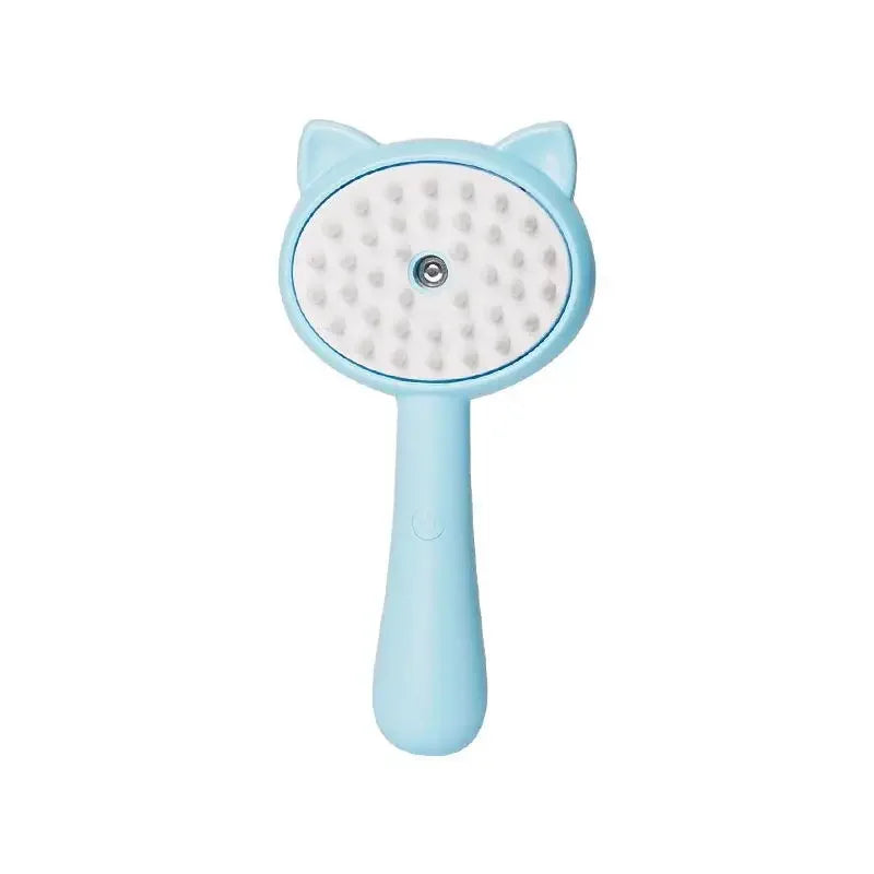 Easy To Use, 3-in-1 Pet Steam Brush for Cats and Dogs – Grooming, Hair Removal, and Massage Tool - Premium pet comb from Lizard Vigilante - Just $17.99! Shop now at Lizard Vigilante