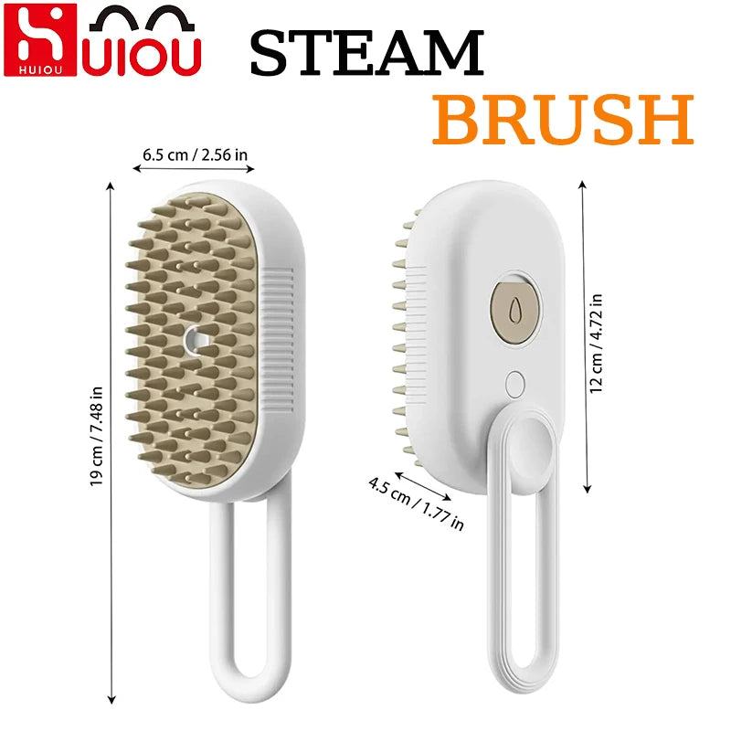 Pet Grooming Comb with Electric Water Spray Steamy Brush Massage Combs Cat Brush for Washing Brushing for Short Long Haired Pets - Premium  from Lizard Vigilante - Just $16.99! Shop now at Lizard Vigilante