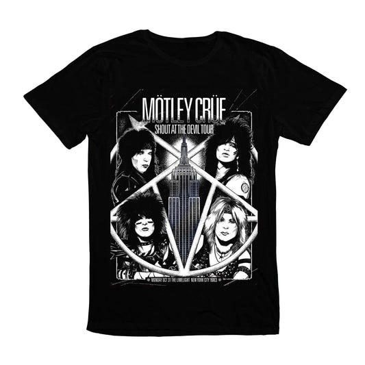 Motley Crue Heavy Trash Punk Metal Band Rock N' Roll Music Tee - Premium T-Shirt from Lizard Vigilante - Just $23.88! Shop now at Lizard Vigilante