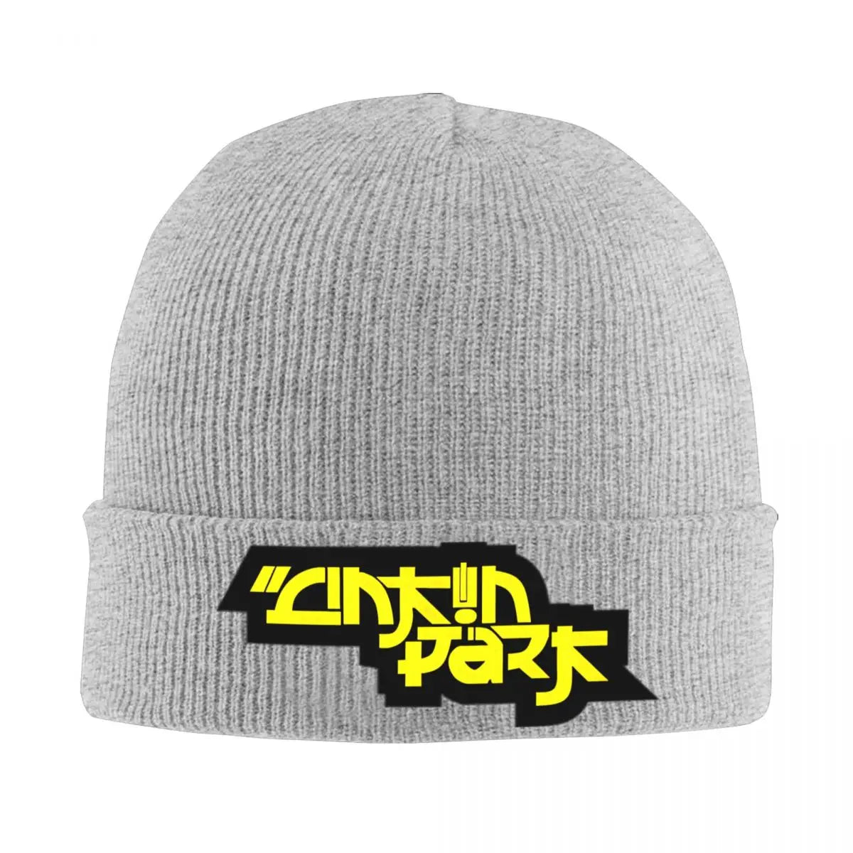 Linkin Park Yellow Logo Beanie Hat - Rock Nu-Metal Knit Cap for Adults & Unisex - Cozy Autumn Gift Idea - Premium unisex beanie from Lizard Vigilante - Just $22.88! Shop now at Lizard Vigilante