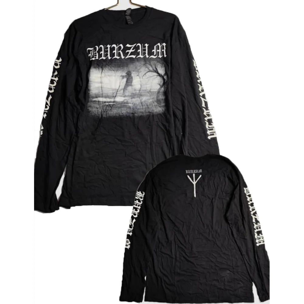 Burzum Heavy Metal Band Printed Long Sleeve T-Shirt For Fans of Metal - Premium T-Shirt from Lizard Vigilante - Just $24.99! Shop now at Lizard Vigilante