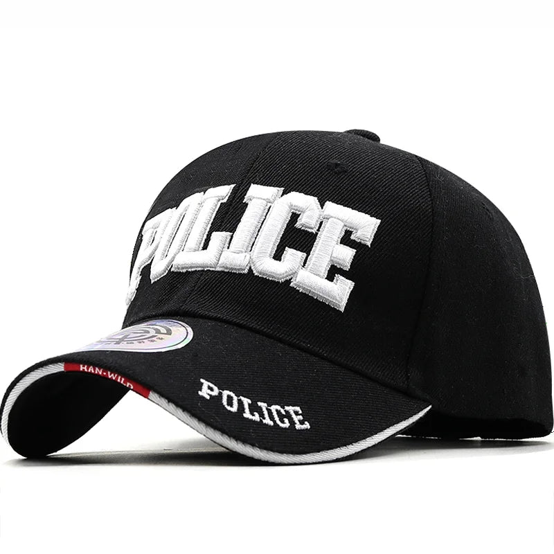 POLICE Tactical Cap SWAT New Baseball Cap Men Gorras Para Hombre Women Snapback Bone Masculino Army Cap Letter - Premium baseball cap from Lizard Vigilante - Just $19.99! Shop now at Lizard Vigilante