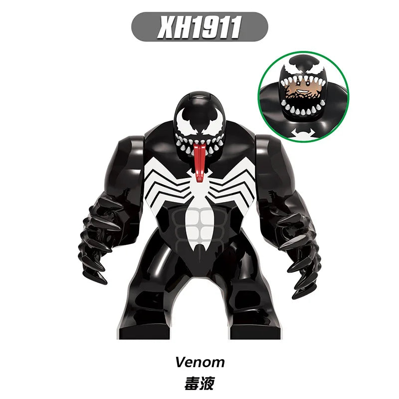 Marvel Avengers 7cm Mini Figure Building Blocks - Lizard, Spider-Man, Venom - Premium action figure from Lizard Vigilante - Just $6.99! Shop now at Lizard Vigilante