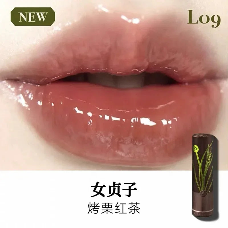 Girlcult Herbal Compendium Lipstick Matte Velvet Lip Clay Green Shimmer Lipgloss Moisturizing Longlasting Nostickup