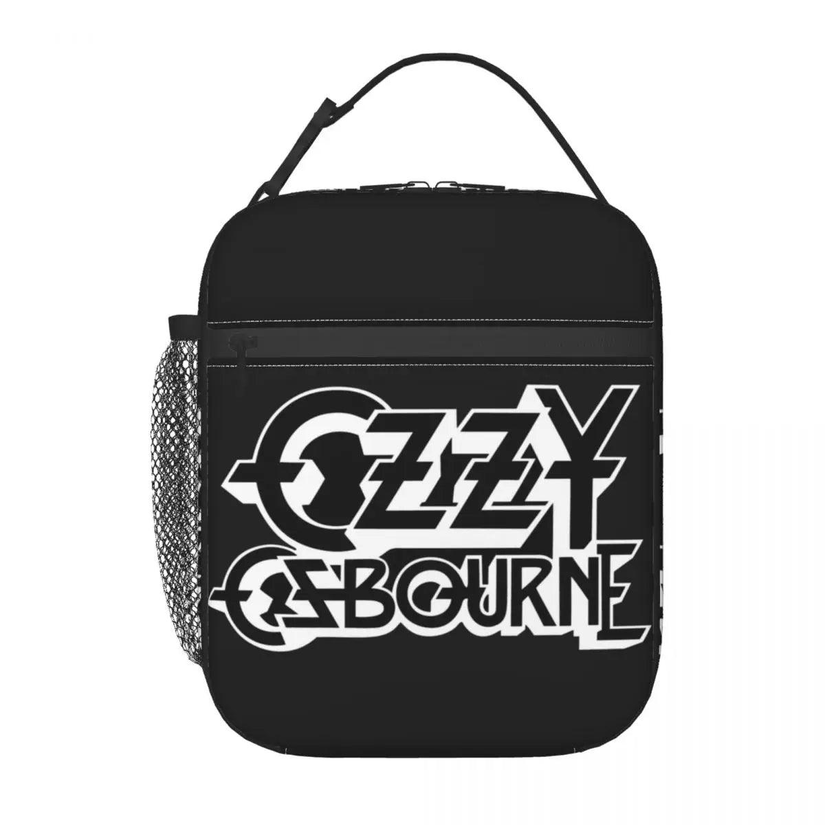 Ozzy Osbourne Heavy Metal Band Rock Lunch Bag Women Thermal Cooler Prince Of Darkness Insulated Lunch Boxes for  School - Premium cooler bag from Lizard Vigilante - Just $21.99! Shop now at Lizard Vigilante