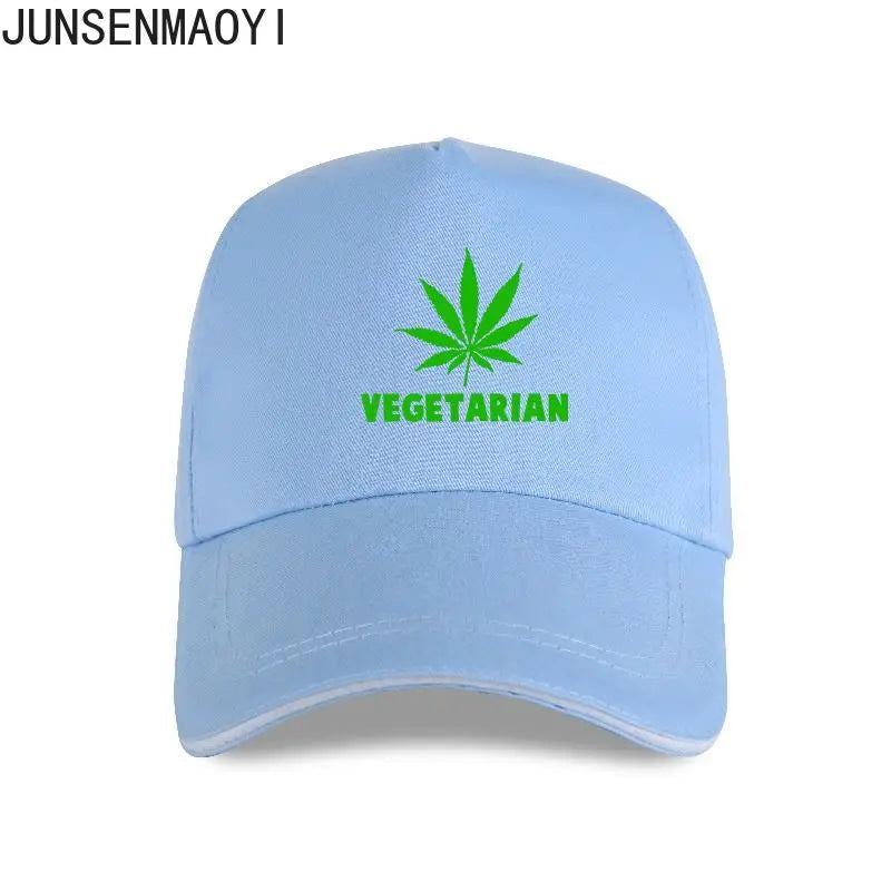 Vegetarian Weed Gift - Unisex Baseball Cap with Hemp Leaf - Premium baseball cap from dsers - Just $19.88! Shop now at Lizard Vigilante