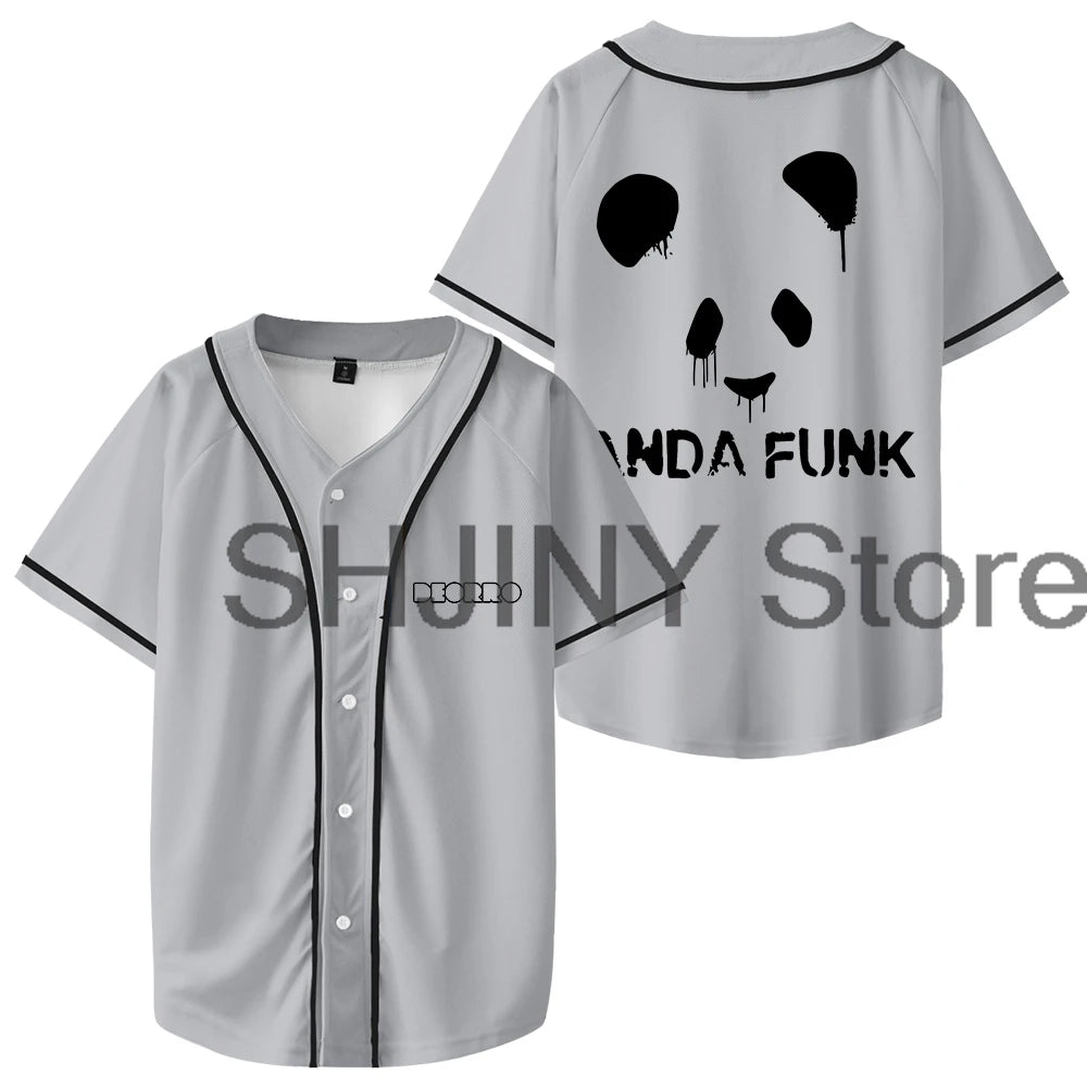 Panda Funk Vibe Jersey - Deorro Inspired Festival Wear - Premium T-shirt from Lizard Vigilante - Just $43.88! Shop now at Lizard Vigilante