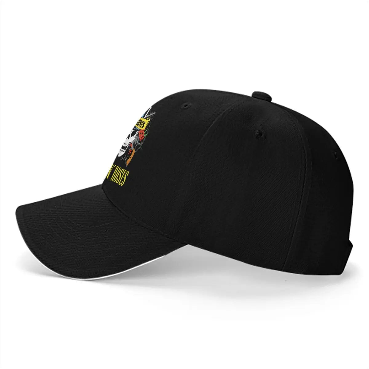 Classic Solid Color Guns N' Roses Baseball Cap – Heavy Metal Sun Shade Hat for Men & Women - Premium cap from Lizard Vigilante - Just $23.88! Shop now at Lizard Vigilante