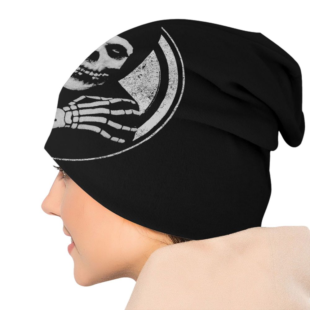 Misfits Horror Punk Rock Knit Beanie – Unisex Winter Skull Cap for Men & Women - Premium beanie from dsers - Just $19.99! Shop now at Lizard Vigilante