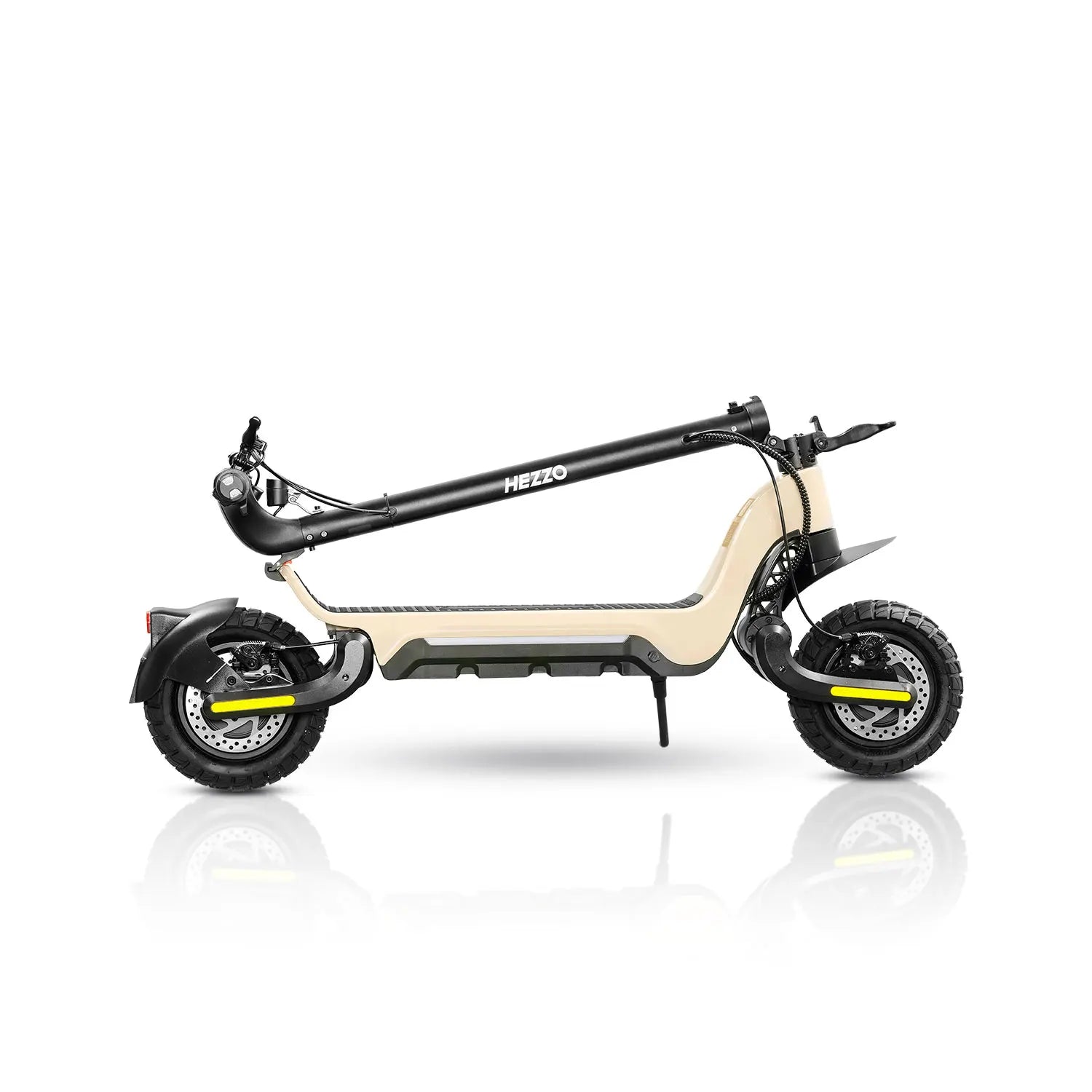 HEZZO Electric Scooter 18Ah 48V 1600W Powerful Dual Motors City Off Road F5 Escooter Oil Brake 28Mph 37 Miles Range US Warehouse - Premium  from Lizard Vigilante - Just $1179.99! Shop now at Lizard Vigilante