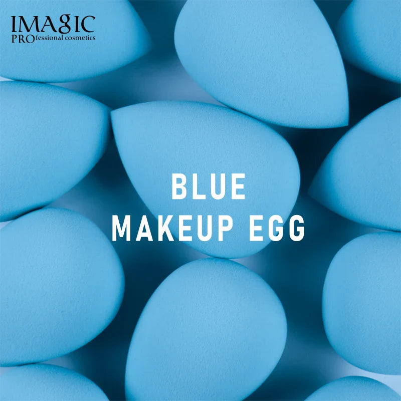 IMAGIC 10Pcs/Kit Makeup Sponge Set Soft Colorful Cosmetic Puff Powder Foundation Beauty Tool Wholesale Women Beauty Makeup Tool