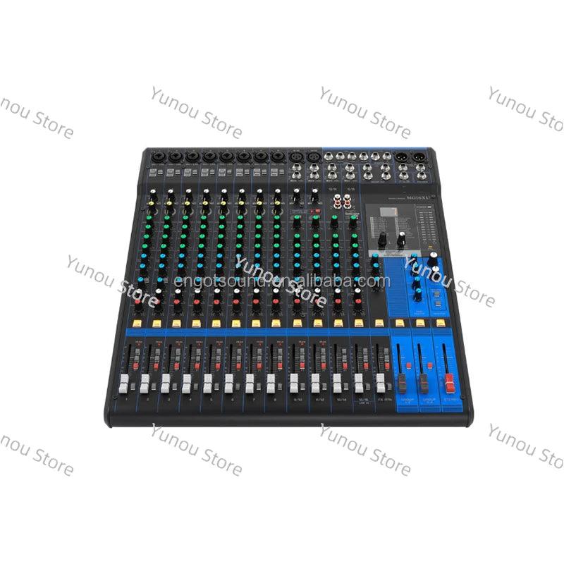 MG16XU Dj Usb Pro Controller Professional Audio 24 DSP Sound Mixing Console Mixer Mixers for Karaoke for Stage - Lizard Vigilante