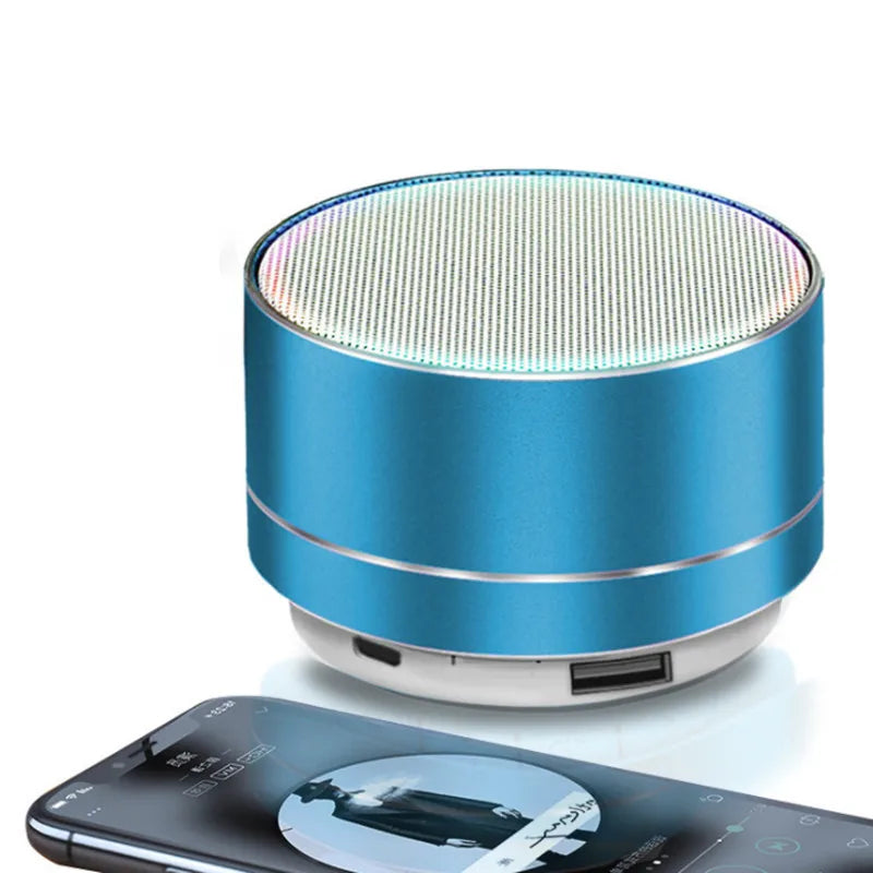 A10 Portable Bluetooth Speaker Music Stereo Surround Mini USB Outdoor Subwoofer Speaker Audio Player Speaker Mic Support SD Card