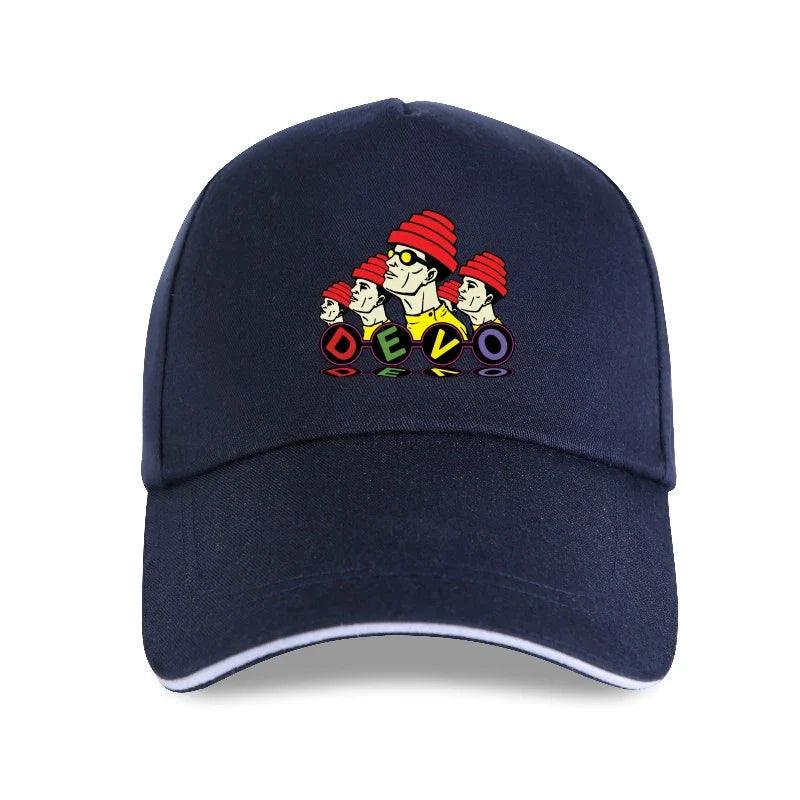 New DEVO American Electronic Rock Band Men Black Baseball cap Size S M L XL 2XL 3XL - Lizard Vigilante