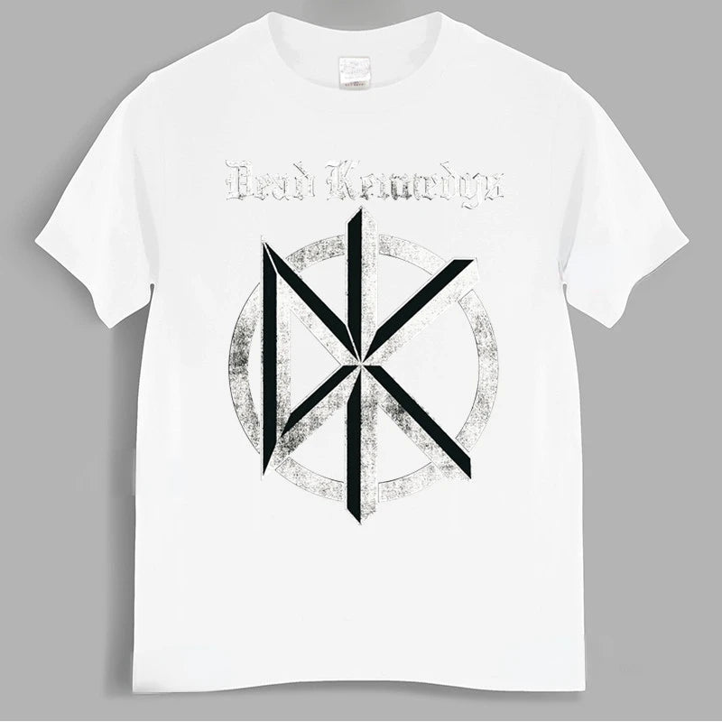 China Style Rock Authentic Dead Kennedys Vintage Distressed Logo T-Shirt – Band Symbol Graphic Tee for Men and Women - Premium  from Lizard Vigilante - Just $23.88! Shop now at Lizard Vigilante