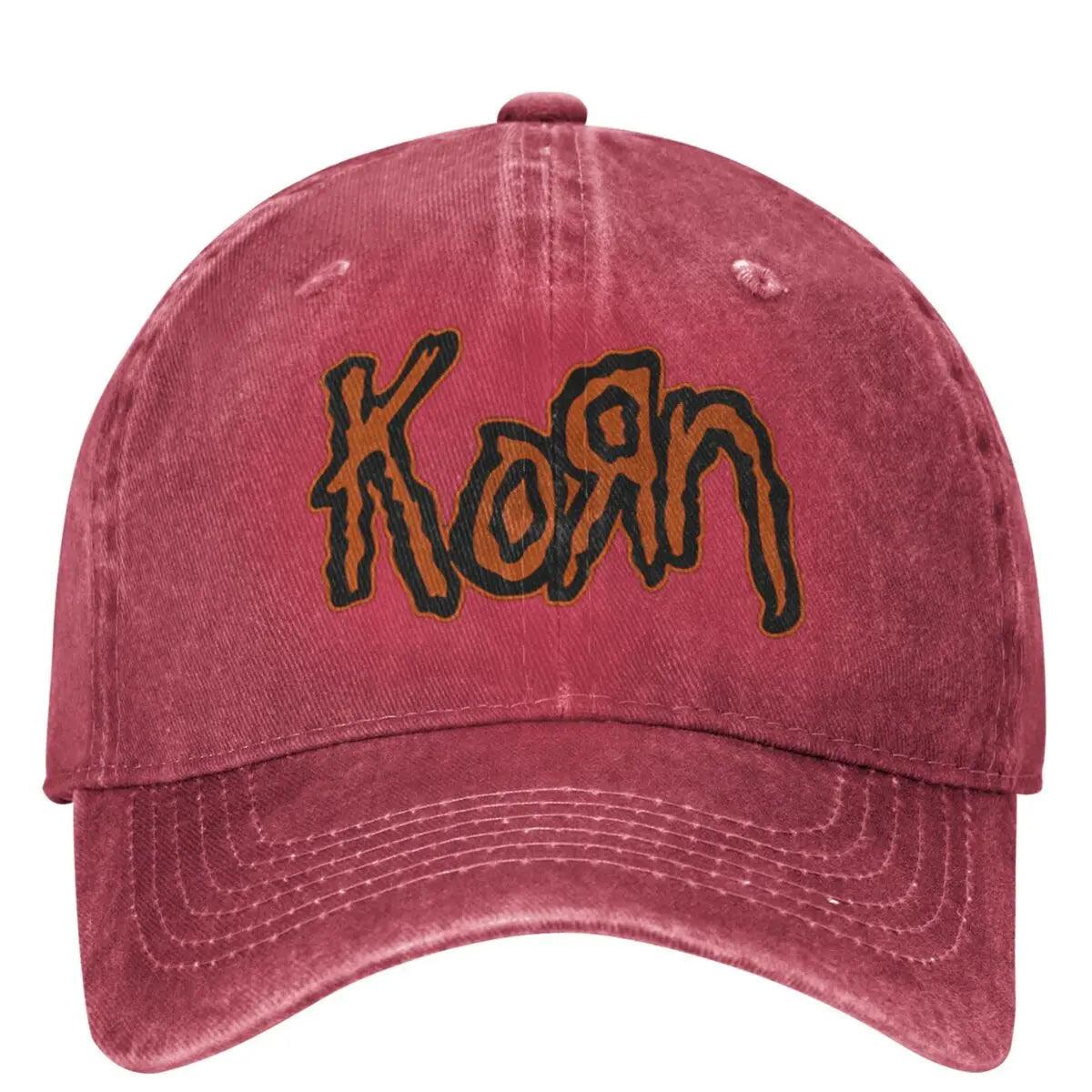 Metal Korn Music Band Rock Baseball Caps Merch For Men Women Vintage Distressed Washed Hats Casquette Dad Hat Adjustable - Lizard Vigilante