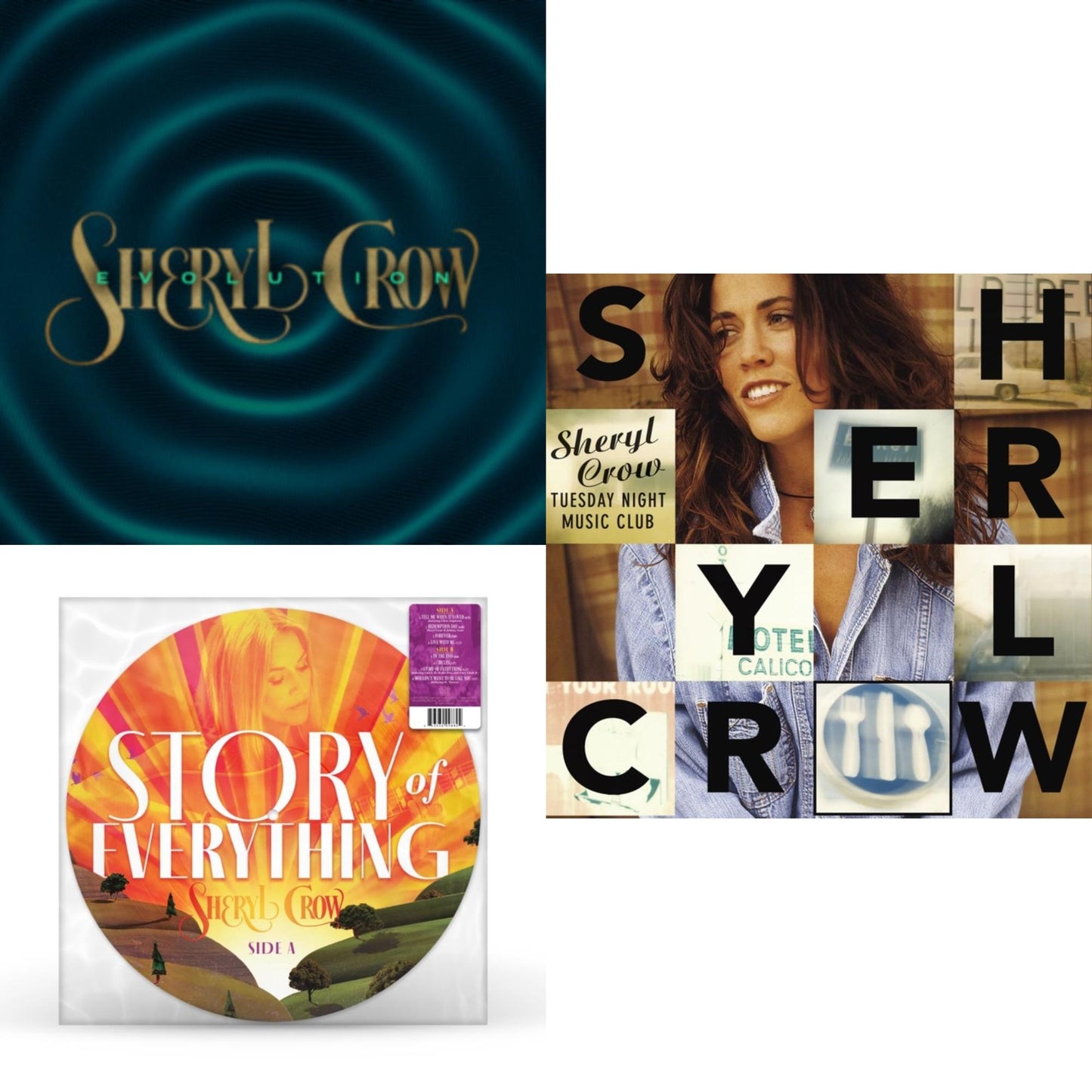 Tuesday Night Music Club & Story Of Everything (Picture Disc) & Evolution (Color LP Vinyl)