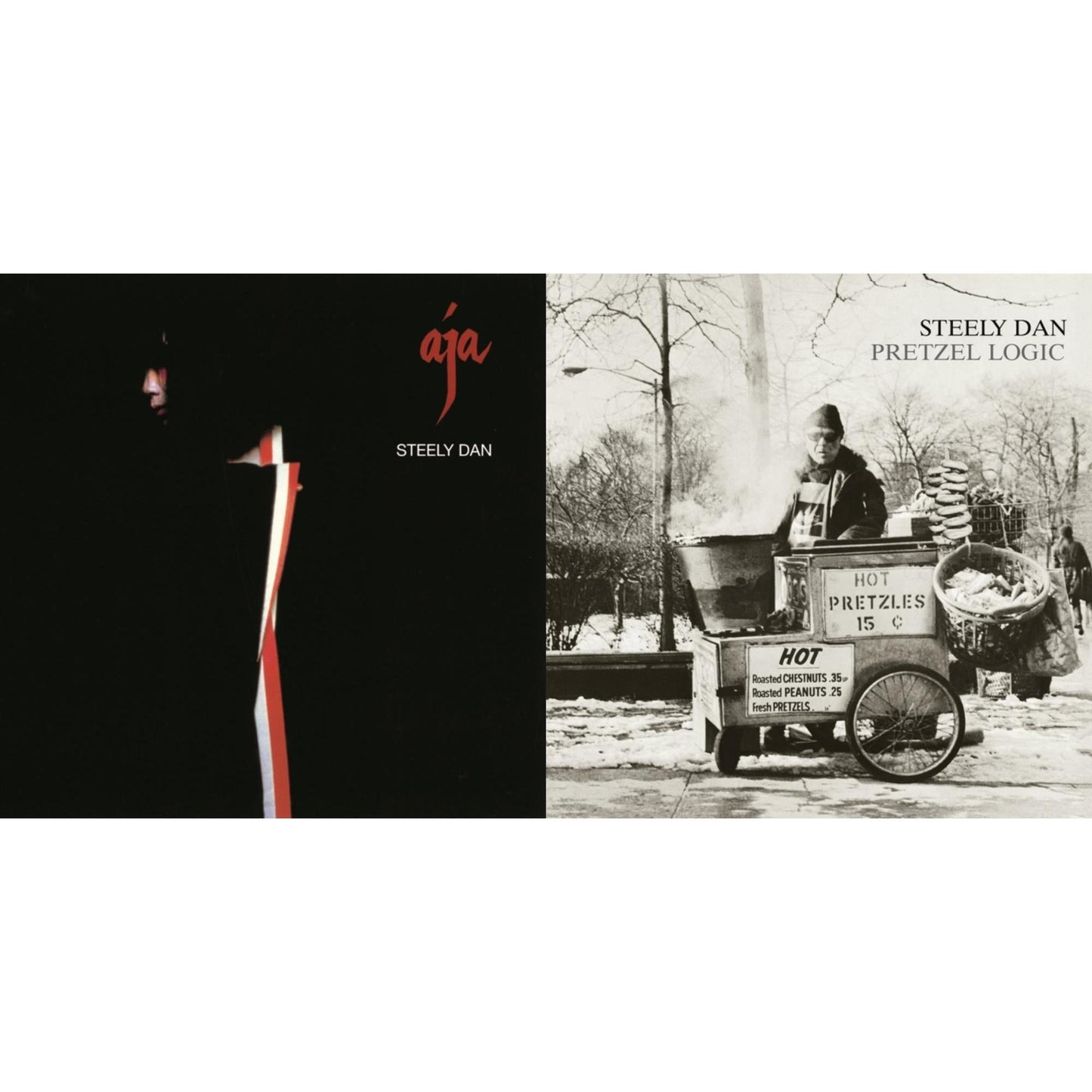 Steely Dan - Pretzel Logic & Aja - LP Vinyl Bundle