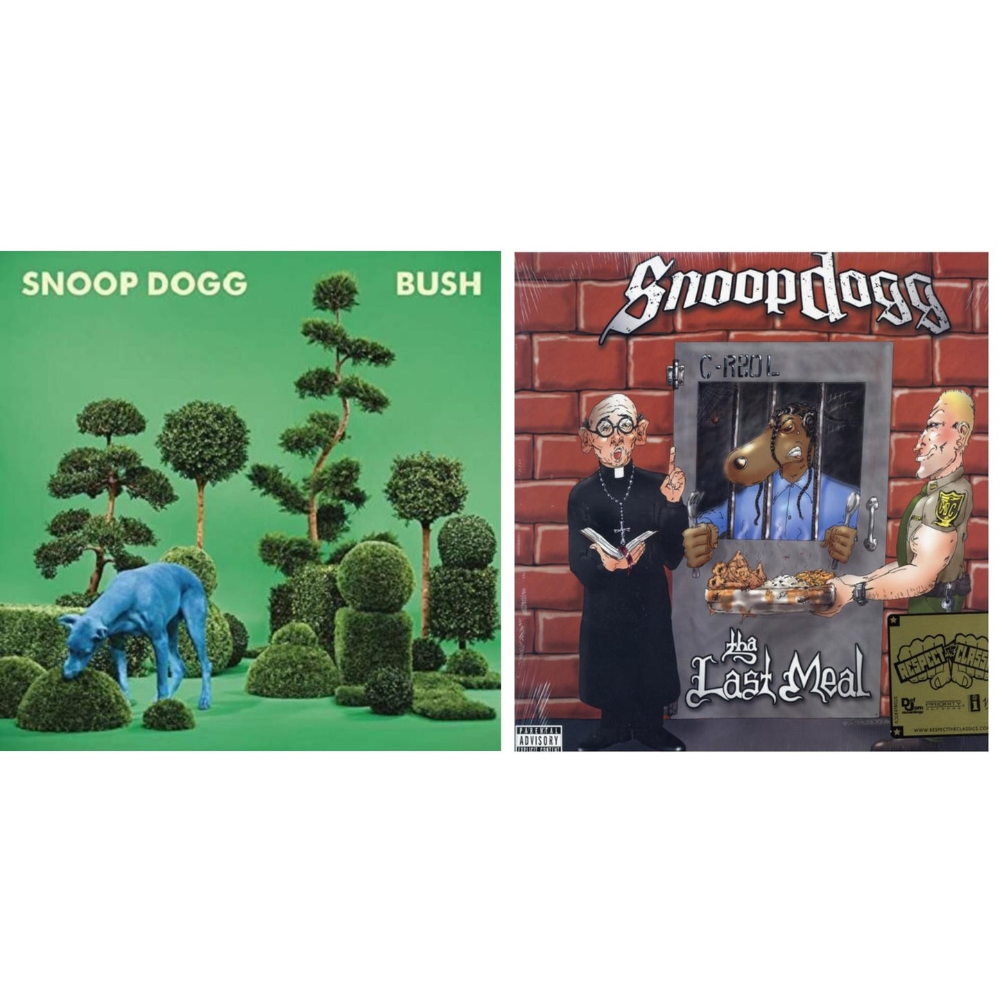 Snoop Dogg - Tha Last Meal (2LP) & Bush (150G/Dl Card/Blue LP Vinyl)