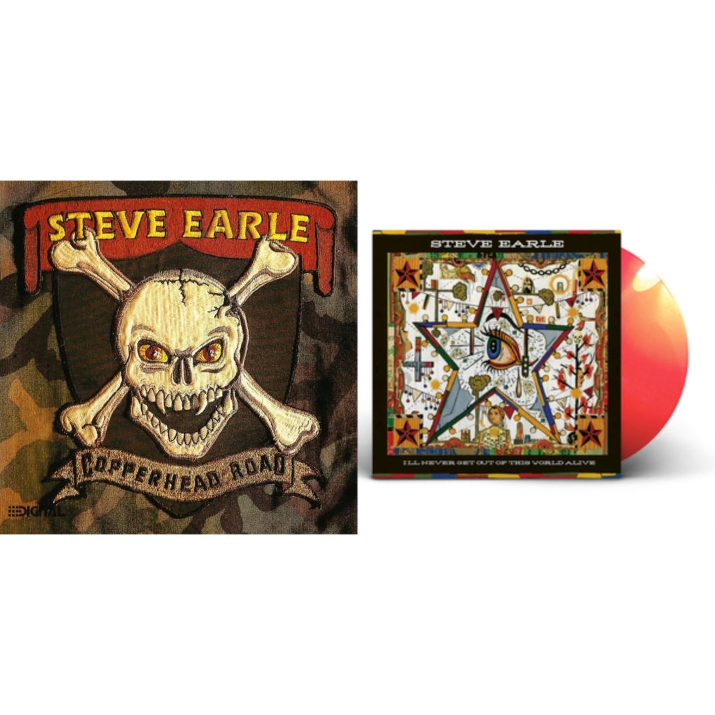 Copperhead Road & I'll Never Get Out Of This World Alive (Orange LP Vinyl)